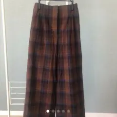 PLST ウォームリザーブ　ワイドパンツ