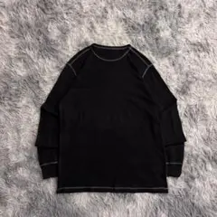 ヘンリーネック 長袖カットソー