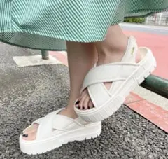 PUMA メッシュ スポーツサンダルのサムネイル