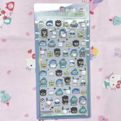 サンリオ はぴだんぶい ボンボンドロップシール ミニ ばつ丸 タキシードサム