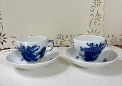 ROYAL COPENHAGEN CUPS&SAUCERS,COFFEE