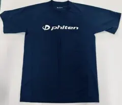 最終値下げ‼️phiten Tシャツ 半袖 ネイビー ホワイトロゴ S 新品のサムネイル
