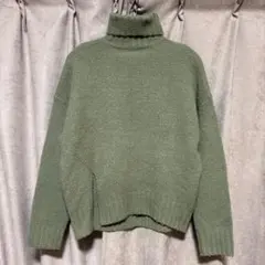 GRL タートルネックセーター カーキ Fサイズ