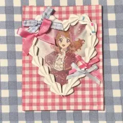 トレカケースデコ ピンク 水色