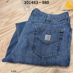 ビンテージ　古着　カーハート 101483−980 　デニム　W38 L32のサムネイル