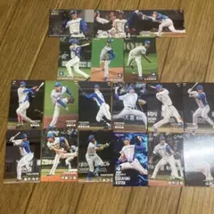 カルビープロ野球チップス　北海道日本ハム　18枚