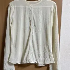 UNIQLO マメクロゴウチ　シアークルーネックTシャツ　オフホワイトXLサイズ