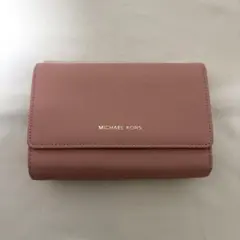 MICHAEL KORS 二つ折りポーチピンク