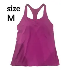 UNIQLO Mサイズピンク タンクトップ スポーツ ヨガ エアリズム ウェア