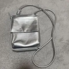 niko and…シルバー ショルダーバッグ