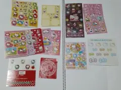 平成レトロ　ハローキティ　シール　まとめ売り×19枚　非売品あり