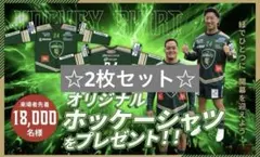 トヨタヴェルブリッツ　ホッケーシャツ　2枚セット①