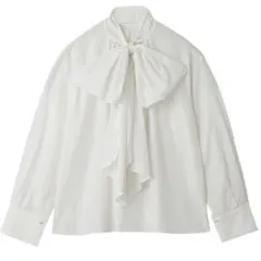 Z1064フレイ アイディー ソフトリボンタイブラウス FWFB235207