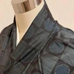 KJ3171 大島紬 身丈156cm 着物 正絹のサムネイル