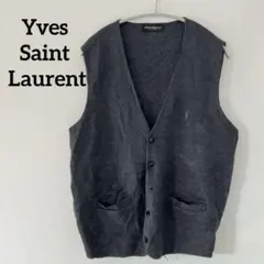 ★1点もの❣️Yves Saint Laurentイヴサンローラン ニットベストのサムネイル