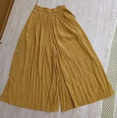 UNIQLO ガウチョパンツ S マスタード
