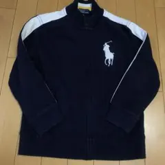 ポロ ラルフローレン　ジップアップ　ジャケット　130㎝　ビッグポニー