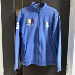 90s ポロ ラルフローレン ジップアップ ジャケット ブルゾン Italy