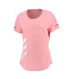 ⑤【J/M】アディダス RUN IT 3S Tシャツ グローリーピンク