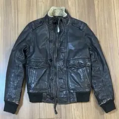 激レア　アバクロ　レザージャケット　革ジャン　ビンテージ　アメカジ