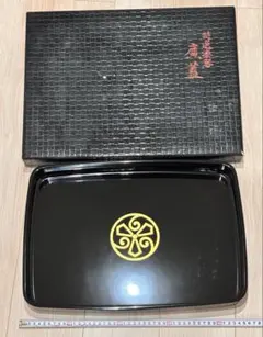 黒塗木製漆　　越前塗 進物盆 2枚セット 木製 うるし塗 黒塗木製漆 越前塗 進物盆 2枚セット 木製 うるし塗最終日 - メルカリ