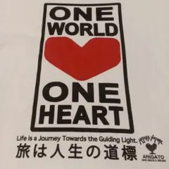 ハリウッドランチマーケットONE WORLD ONE HEART Tシャツのサムネイル