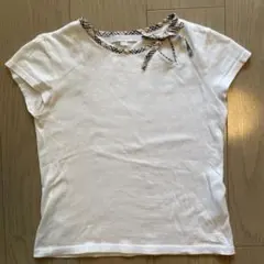 BURBERRY バーバリー Tシャツ 半袖 ノバチェック ホワイト 140Aのサムネイル