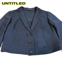 UNTITLED コットンジャケット サマージャケット メッシュ 短丈 Y2K