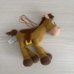 トイストーリー　ブルズアイ　ぬいぐるみキーホルダー