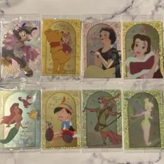 ディズニーウエハース　キャラクターカード８枚セット