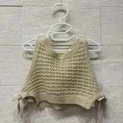 mamaraku/ニットベスト