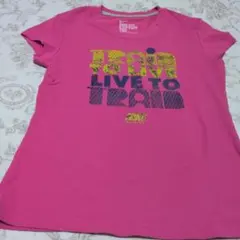 NIKE トレーニングメッセージ Tシャツ ピンク