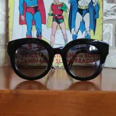 ドルチェ＆ガッバーナ サングラス レオパード セルフレーム 黒縁 太縁のサムネイル