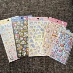サンリオ、ドラえもんシールセット