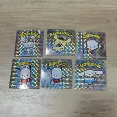 サンリオキャラクターズマンチョコ 6枚セット