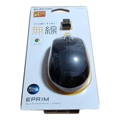ELECOM 無線 EPRIM BlueLED 3ボタン M-DY12DBBK