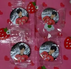 くら寿司 ハイキュー!! コラボ ビッくらポン！ 缶バッジ 黒尾鉄朗