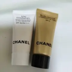 CHANEL UV ESSENTIEL & サブリマージュ BR12　2点セット