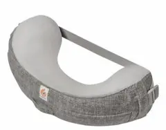 エルゴベビー 授乳クッション グレー U字型 ベルト有