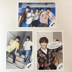 HiHi Jets 橋本涼 作間龍斗 はしさく 公式写真 3枚セット