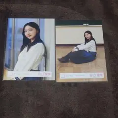 櫻坂46 谷口愛季 夏の近道 MV衣装 チュウ 座り