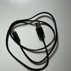 USB-A to TYPE-Cケーブル 黒