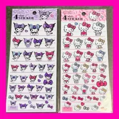【正規品】ギャル サンリオ ハローキティ クロミ 4サイズステッカー