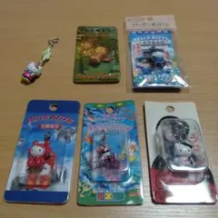 ご当地キティ 　ファスナーマスコット　６個セット。