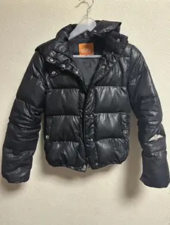 MICHAEL KORS ブラック ダウンジャケット フード付き