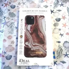 iPhone 11 Pro/XS /Xケース ゴールデンラスターマーブルのサムネイル