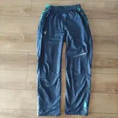 UNDER ARMOUR 長ズボン YLG グレー/グリーン