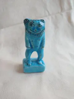 大英博物館限定 青い猫 ベス神の置物 - メルカリ