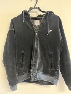 BILLA BONG ダークグレー フルジップジャケット M