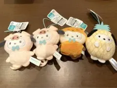 ポチャッコ★4点　サンリオ　どうぶつ着ぐるみマスコット